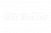 Händlerlogo der Autohauses Russ Jesinger in weiss.
